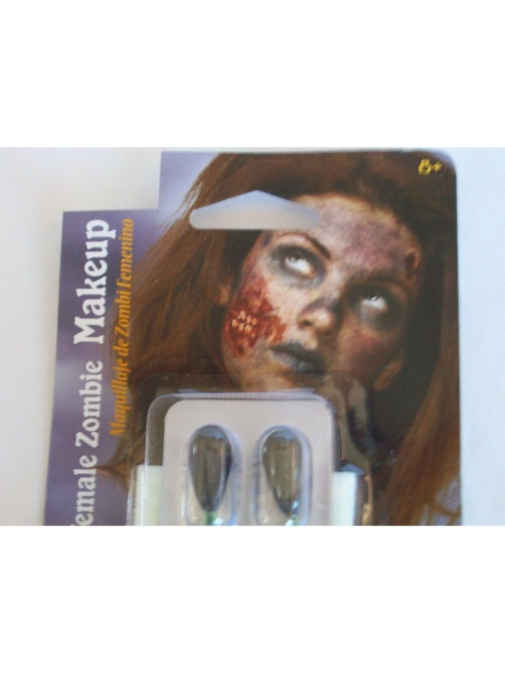 Halloween Female Zombie Blood Capsules Makeup Kit Costume Theater Face Paint